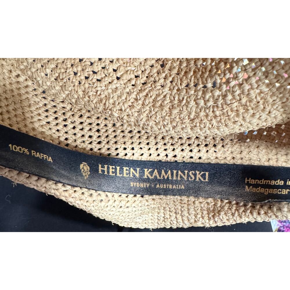 HELEN KAMINSKI 100% Raffia Provence 10 Packable Sun Hat One Size - Picture 5 of 5